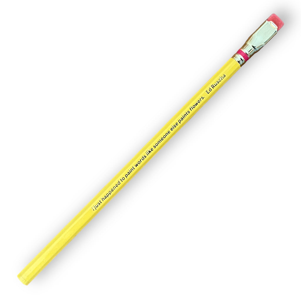 Blackwing x MoMA pencil. Ed Ruscha 2023